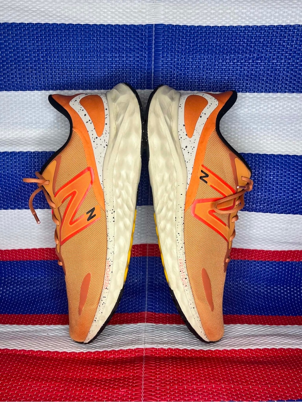 New Balance Fresh Foam Arishi v4 running shoes / vibrant orange Men’s Size 11.5 - Picture 7 of 10